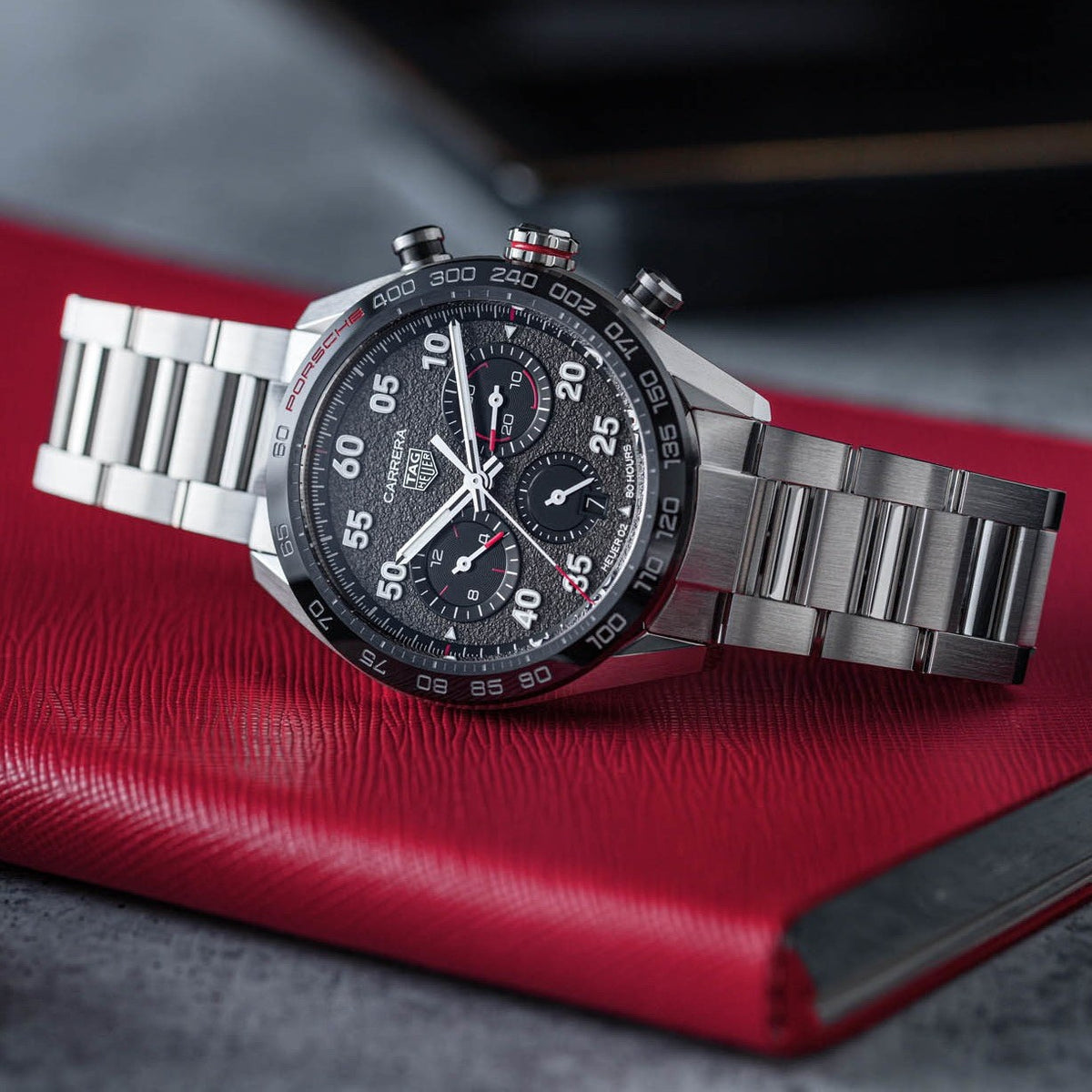 TAG Heuer Carrera Porsche Chronograph Special Edition 44 mm Calibre Heuer 02 Automatic CBN2A1F.BA0643