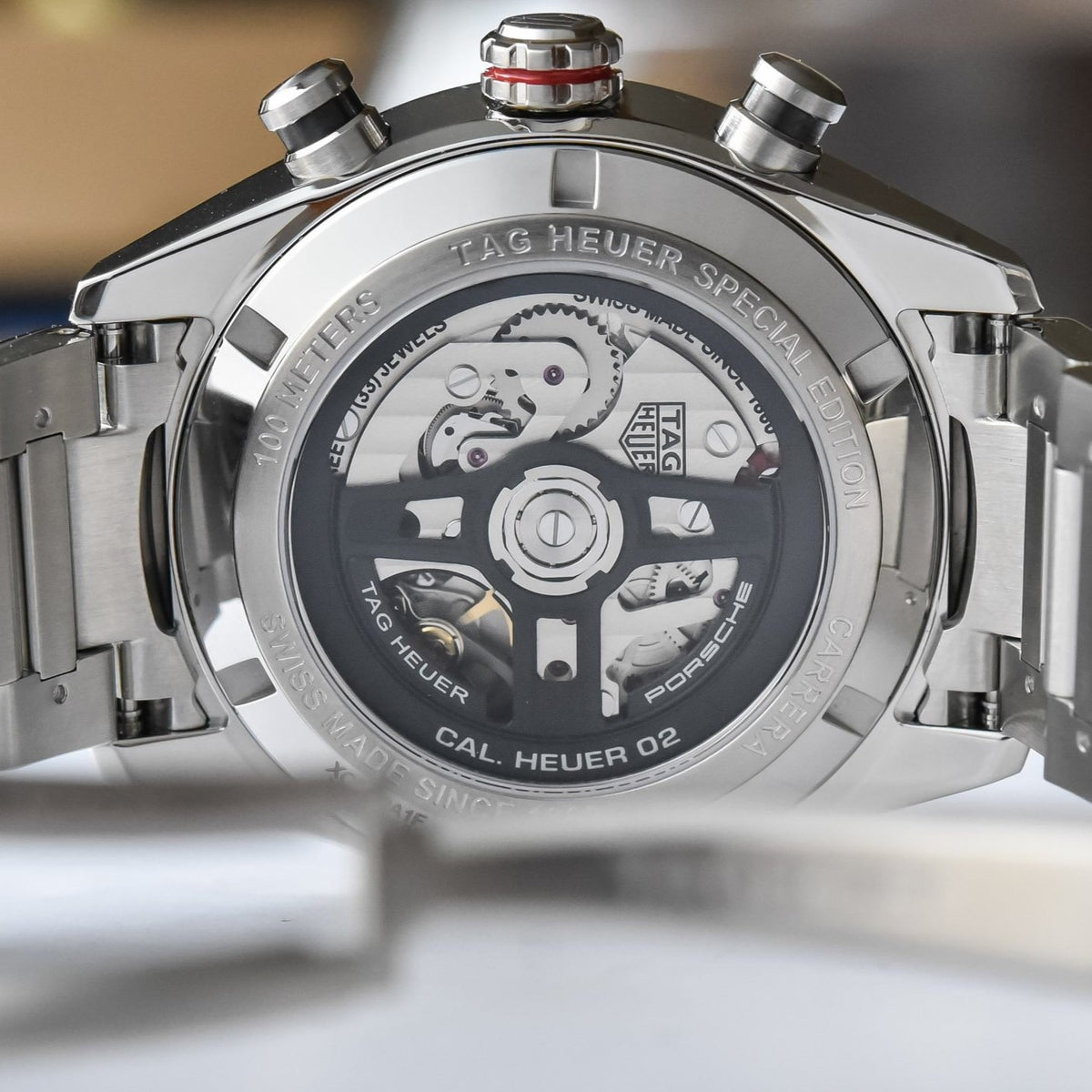 TAG Heuer Carrera Porsche Chronograph Special Edition 44 mm Calibre Heuer 02 Automatic CBN2A1F.BA0643