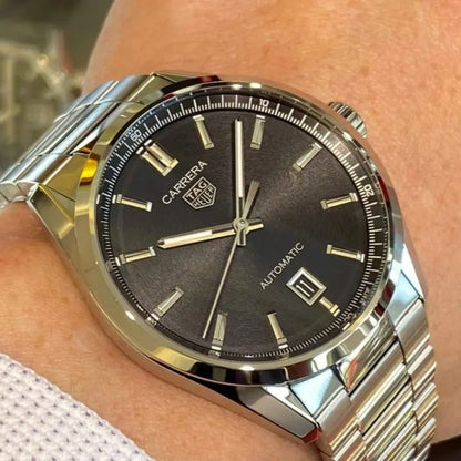 TAG Heuer Carrera Three-Hand 39mm Automatic Mens Watch WBN2110.BA0639