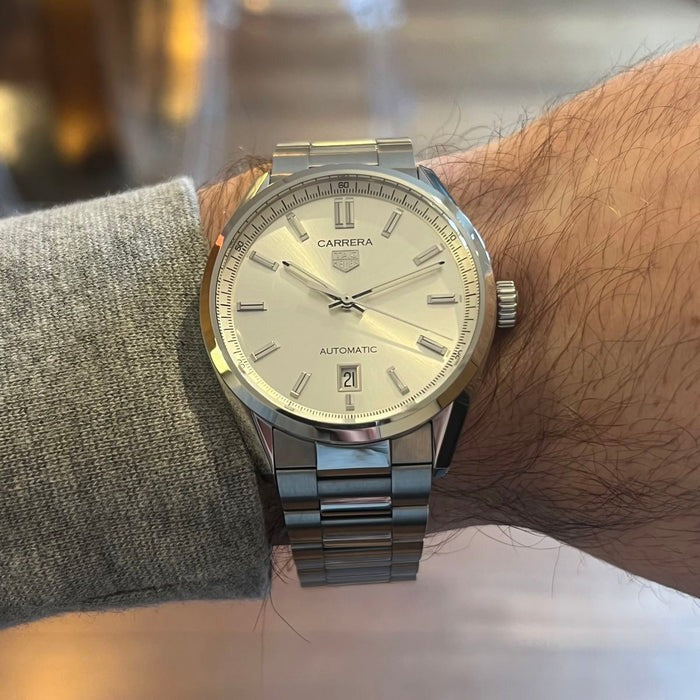 TAG Heuer Carrera Three-Hand 39mm Automatic Mens Watch WBN2111.BA0639