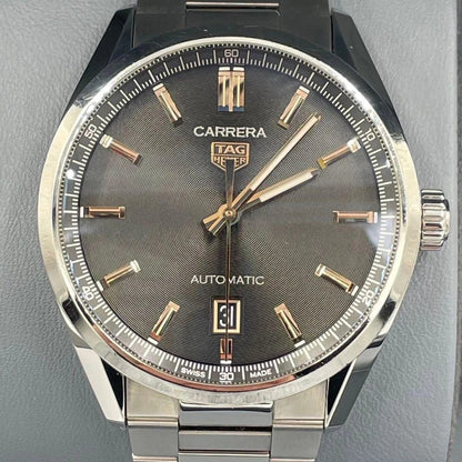 TAG Heuer Carrera Three-Hand 39mm Automatic Mens Watch WBN2113.BA0639