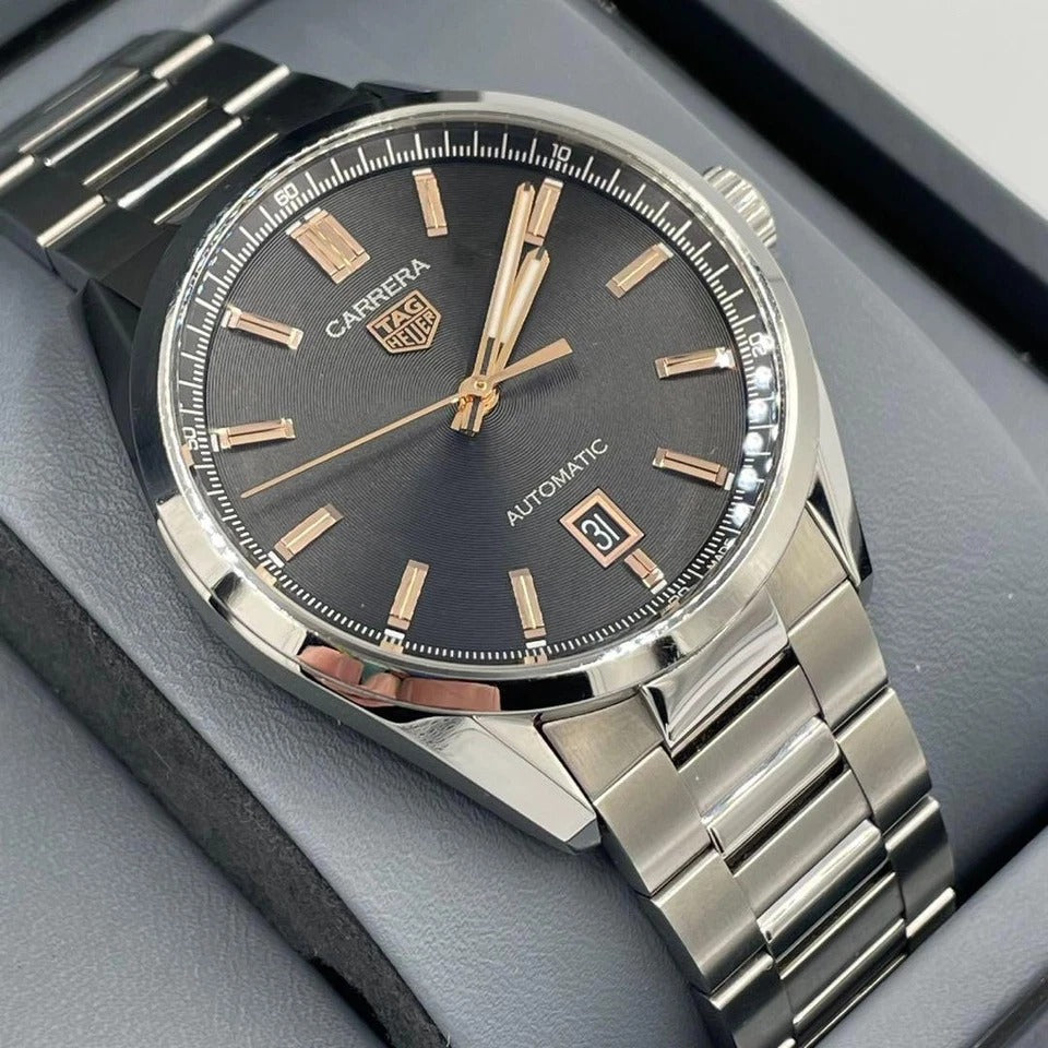 TAG Heuer Carrera Three-Hand 39mm Automatic Mens Watch WBN2113.BA0639