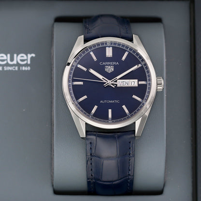 TAG Heuer Carrera Three - Hand Automatic Mens 41mm Watch WBN2012.FC6502