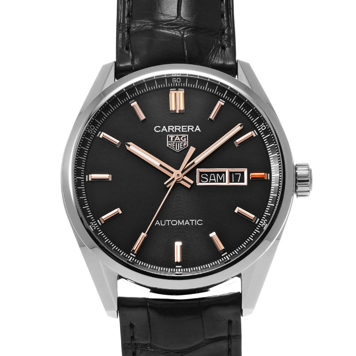 TAG Heuer Carrera Three - Hand Automatic Mens 41mm Watch WBN2013.FC6503