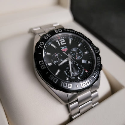 TAG Heuer Formula 1 43mm Quartz Chronograph Mens Watch CAZ1010