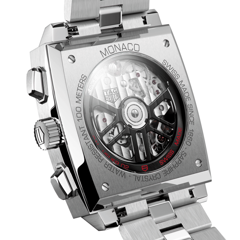 TAG Heuer Monaco Calibre Heuer 02 39mm Mens Watch CBL2113.BA0644