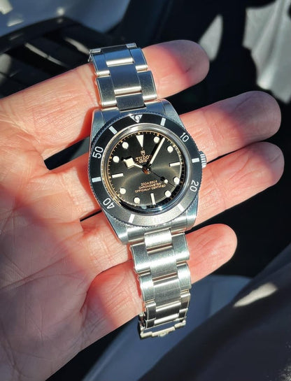 Tudor Black Bay 54 Black Dial Steel Men Watch M79000N-0001