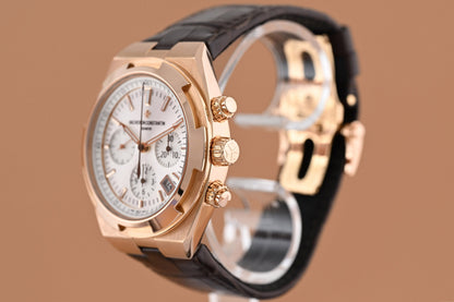 Vacheron Constantin Overseas Chronograph 5500V000R-B074 42.5 Mm Pink Gold
