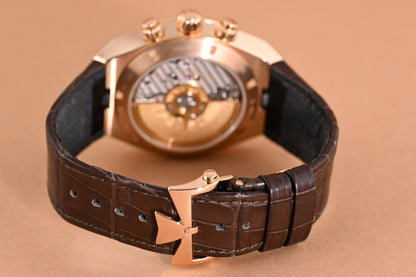 Vacheron Constantin Overseas Chronograph 5500V000R-B074 42.5 Mm Pink Gold