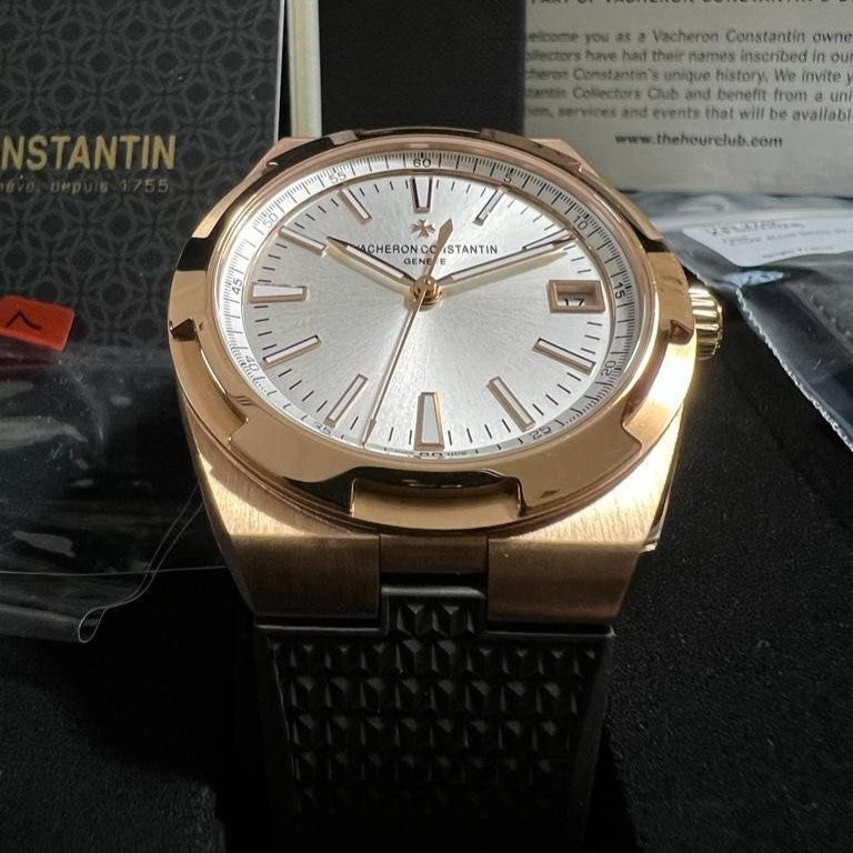 Vacheron Constantin Overseas Self-Winding 4500V000R-B127 41 Mm Pink Gold