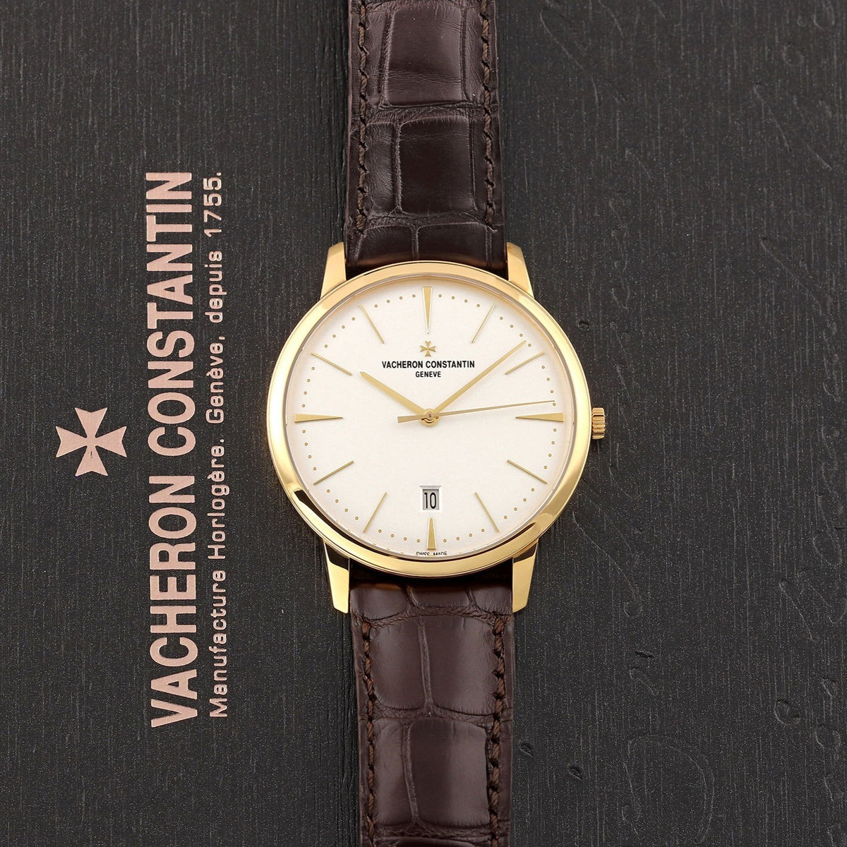 Vacheron Constantin Patrimony 81180000J-9118 Watch 40 Mm Yellow Gold