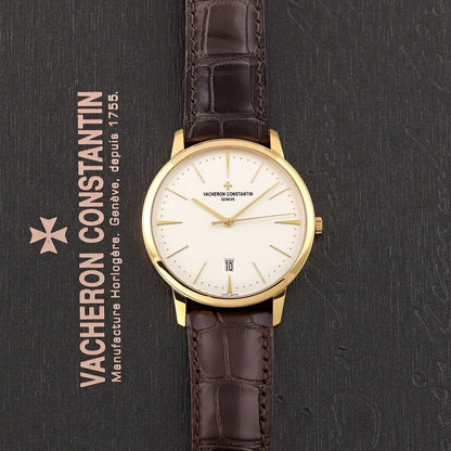 Vacheron Constantin Patrimony 81180000J-9118 Watch 40 Mm Yellow Gold