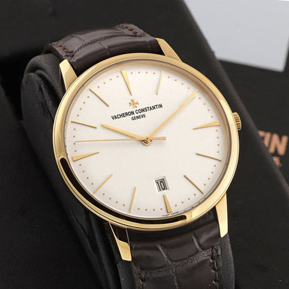 Vacheron Constantin Patrimony 81180000J-9118 Watch 40 Mm Yellow Gold