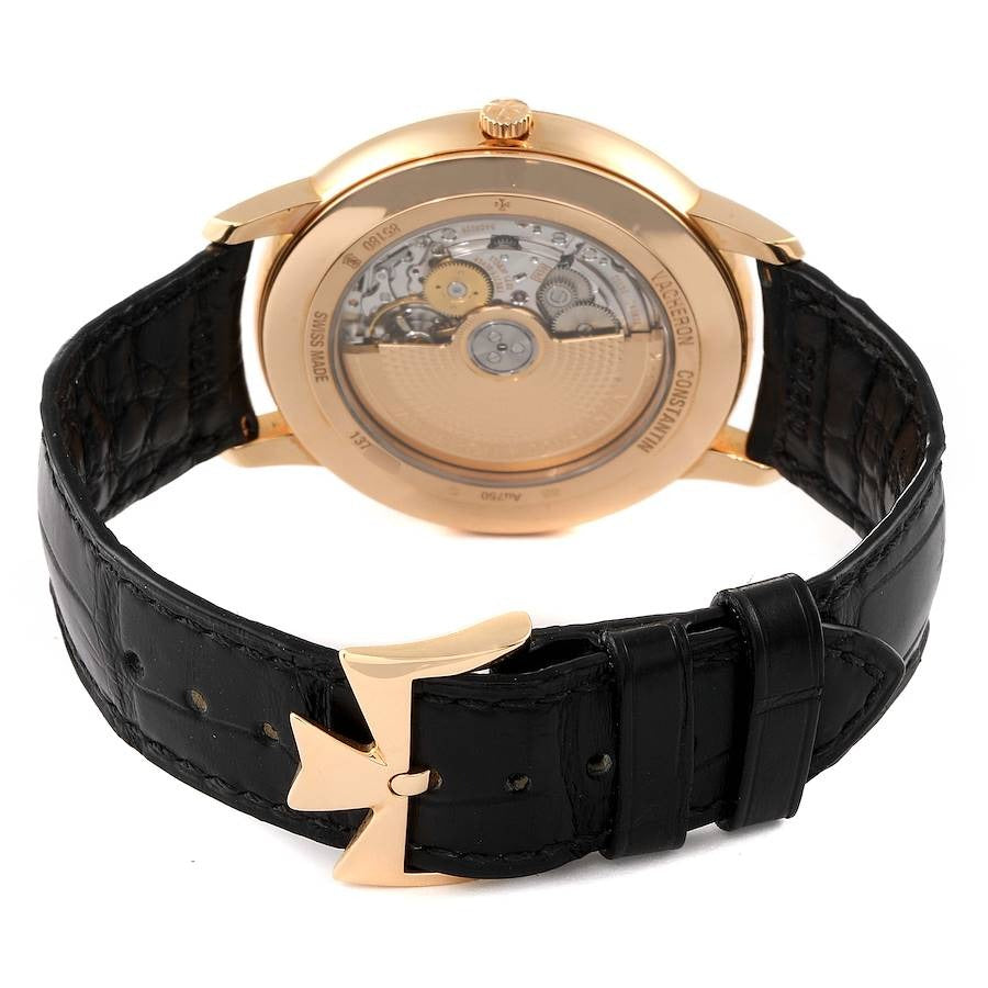 Vacheron Constantin Patrimony 85180000R-9166 Watch 40 Mm Pink Gold